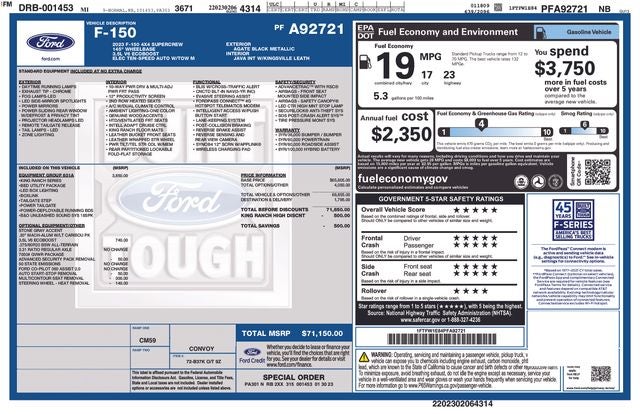 2023 Ford F-150 King Ranch