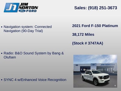 2021 Ford F-150 Platinum