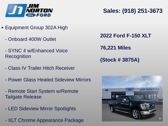 2022 Ford F-150 XLT