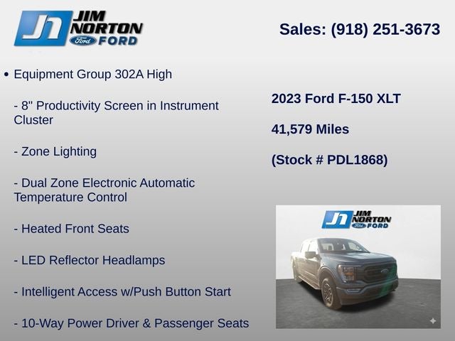2023 Ford F-150 XLT