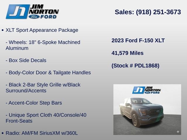 2023 Ford F-150 XLT