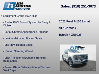 2021 Ford F-150 Lariat