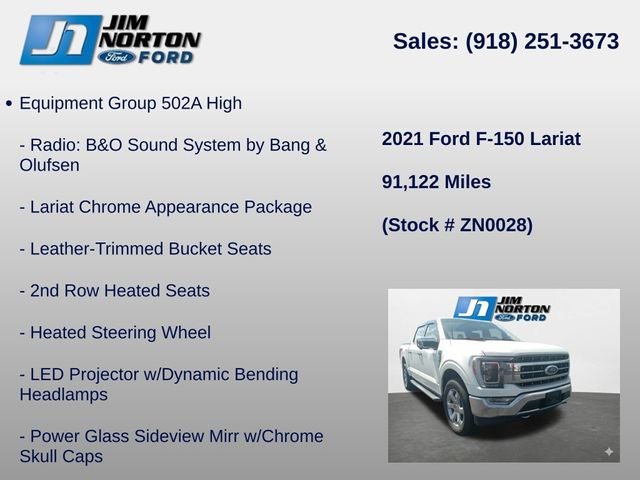 2021 Ford F-150 Lariat