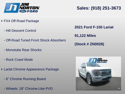 2021 Ford F-150 Lariat