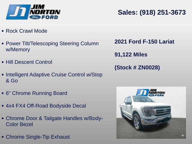 2021 Ford F-150 Lariat