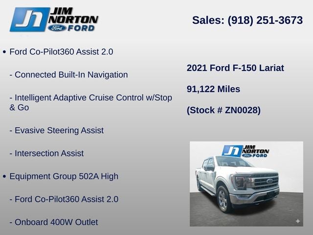 2021 Ford F-150 Lariat
