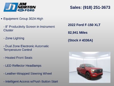 2022 Ford F-150 XLT