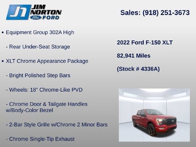 2022 Ford F-150 XLT