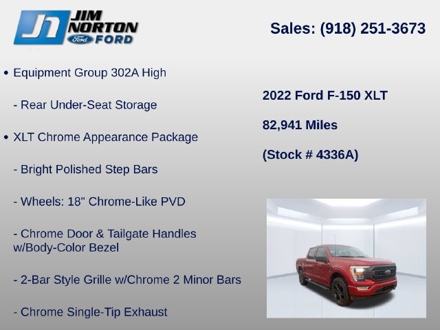 2022 Ford F-150 XLT