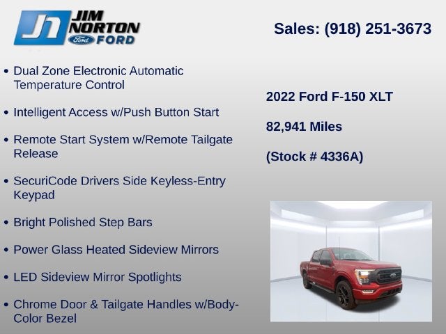 2022 Ford F-150 XLT