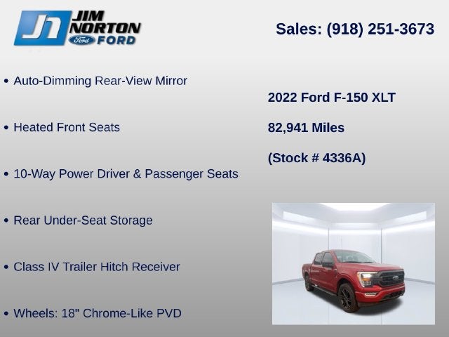 2022 Ford F-150 XLT