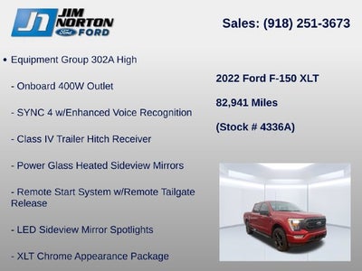 2022 Ford F-150 XLT