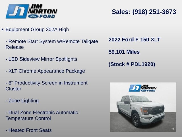 2022 Ford F-150 XLT