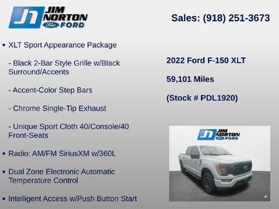 2022 Ford F-150 XLT