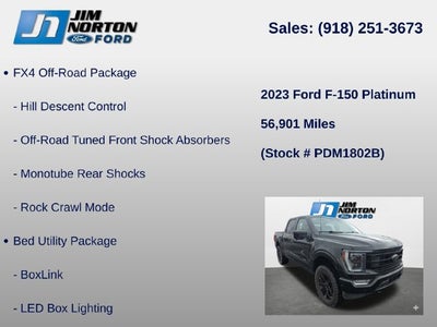 2023 Ford F-150 Platinum