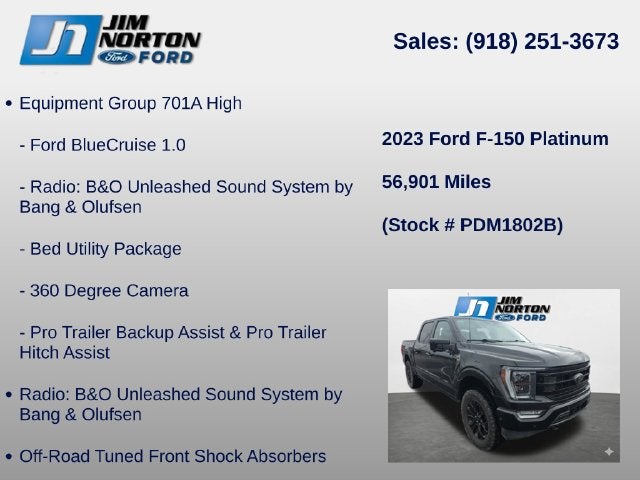 2023 Ford F-150 Platinum