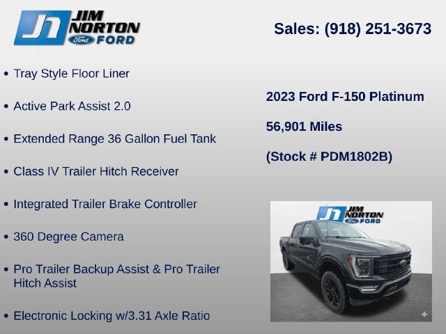 2023 Ford F-150 Platinum