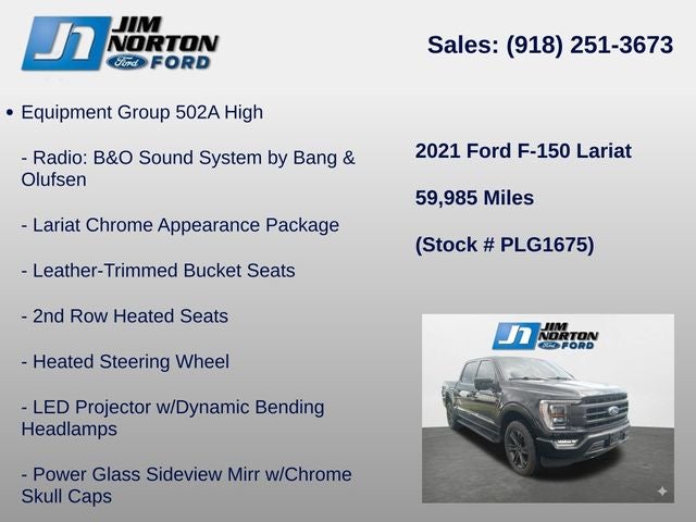 2021 Ford F-150 Lariat