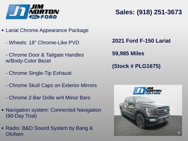 2021 Ford F-150 Lariat