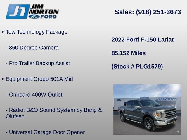 2022 Ford F-150 Lariat