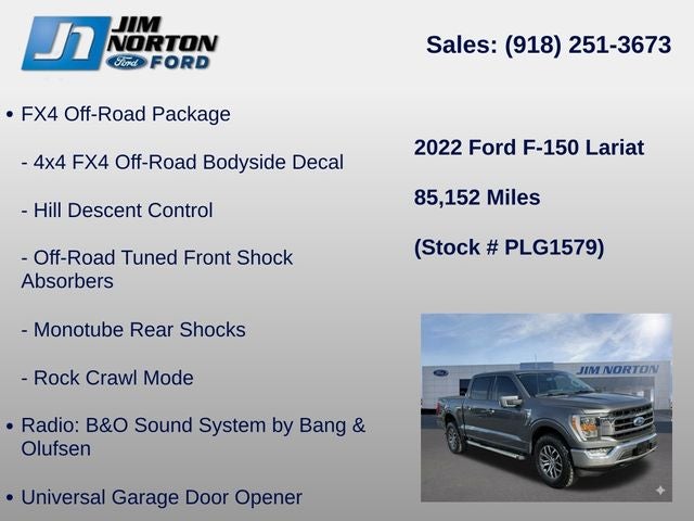 2022 Ford F-150 Lariat
