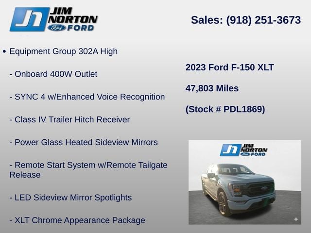 2023 Ford F-150 XLT