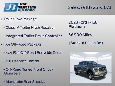 2023 Ford F-150 Platinum