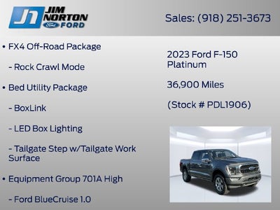 2023 Ford F-150 Platinum