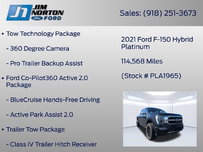 2021 Ford F-150 Platinum
