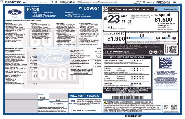 2023 Ford F-150 Lariat