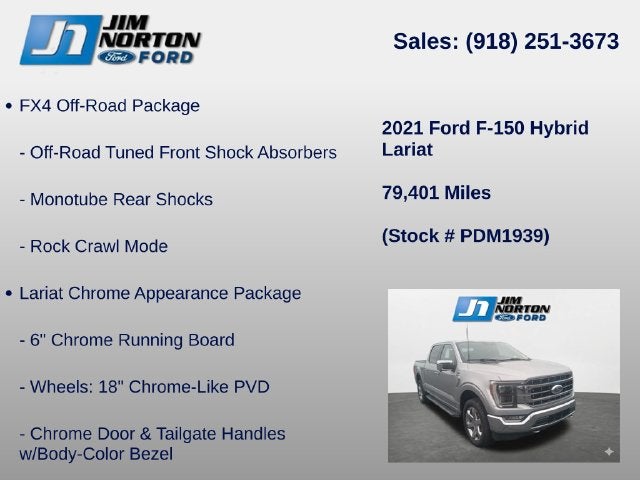 2021 Ford F-150 Lariat