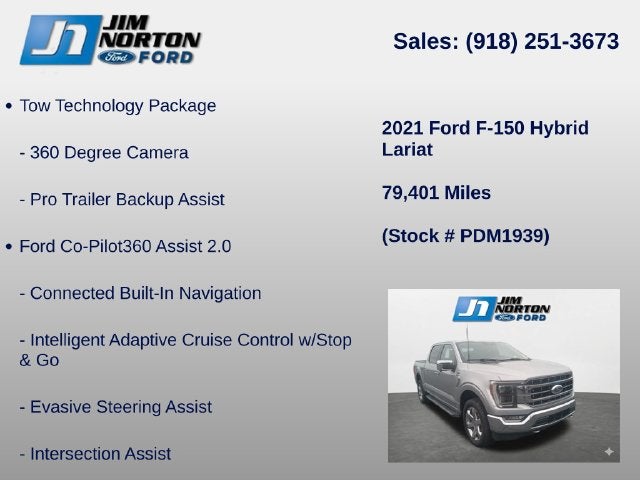 2021 Ford F-150 Lariat