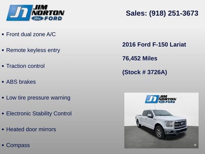 2016 Ford F-150 Lariat