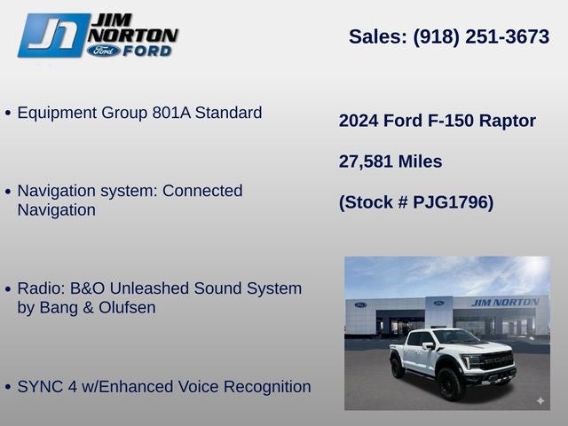 2024 Ford F-150 Raptor