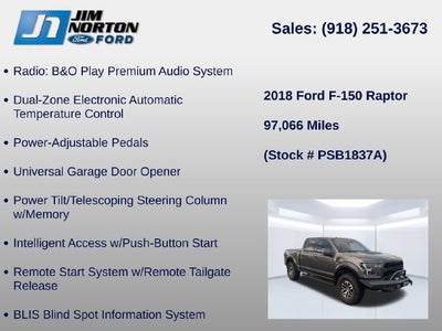 2018 Ford F-150 Raptor