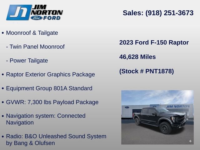 2023 Ford F-150 Raptor
