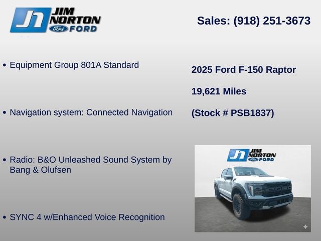 2025 Ford F-150 Raptor