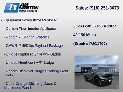 2023 Ford F-150 Raptor R