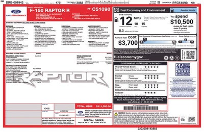 2023 Ford F-150 Raptor R