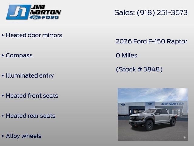 2026 Ford F-150 Raptor R