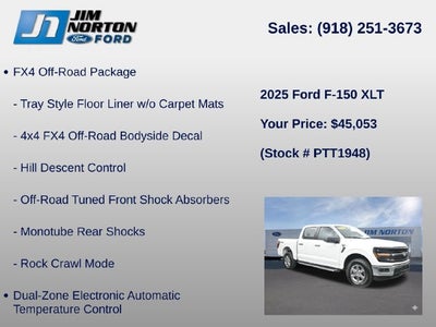 2025 Ford F-150 XLT