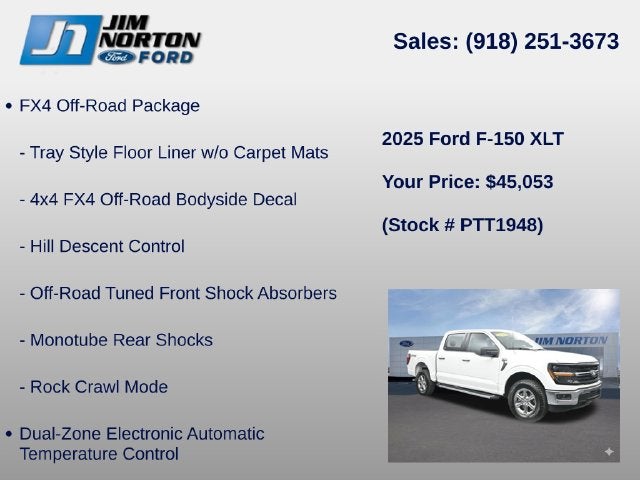 2025 Ford F-150 XLT