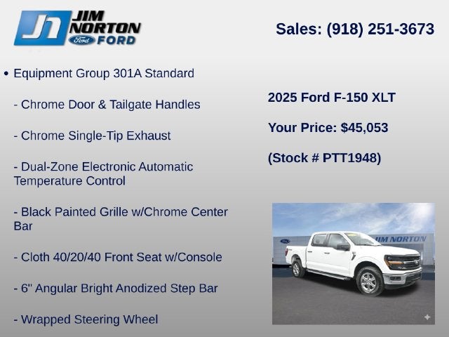 2025 Ford F-150 XLT