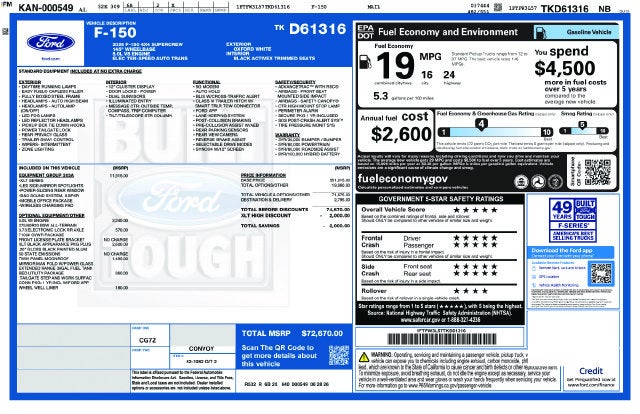 2026 Ford F-150 XLT ROCKY RIDGE