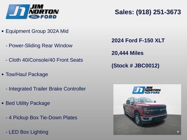 2024 Ford F-150 XLT