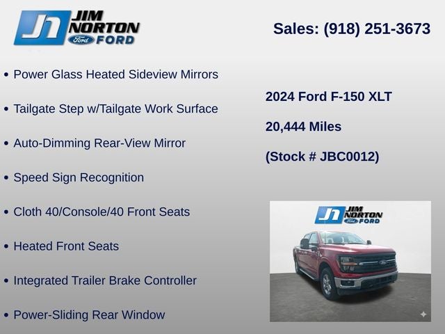 2024 Ford F-150 XLT
