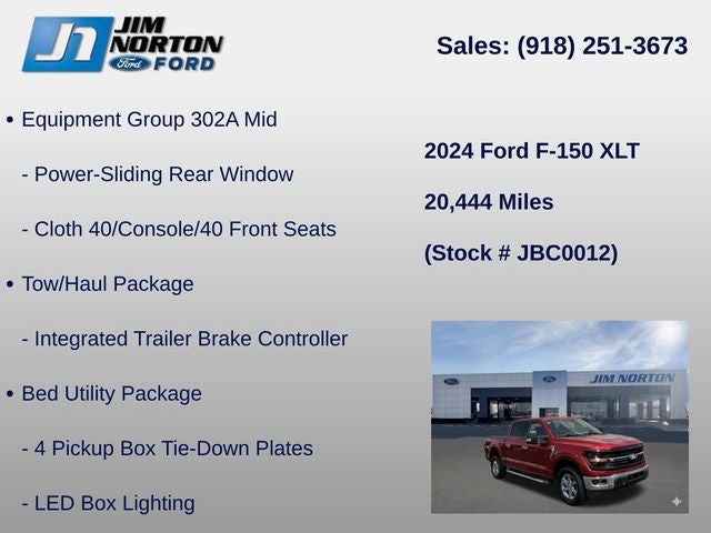 2024 Ford F-150 XLT