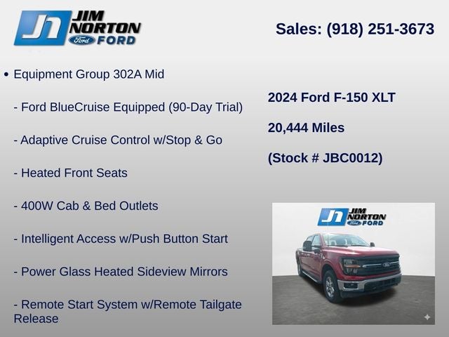 2024 Ford F-150 XLT