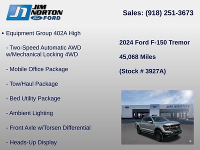2024 Ford F-150 Tremor