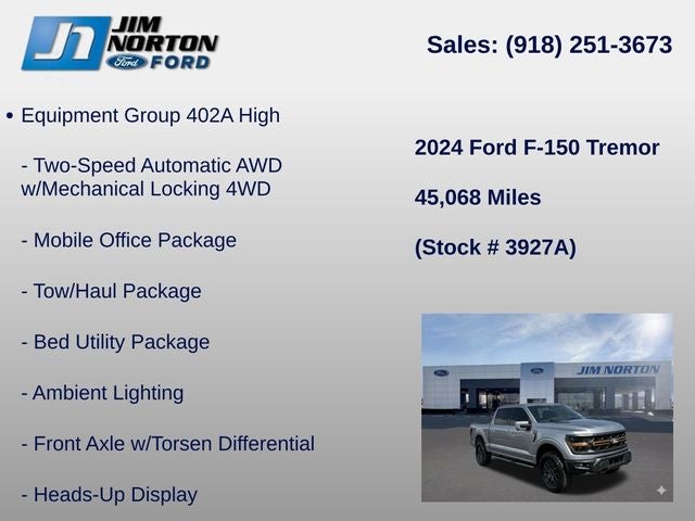 2024 Ford F-150 Tremor